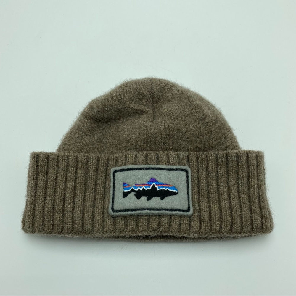 Boy’s/Kid’s Patagonia Brodeo Beanie Hat Trout Patch OS